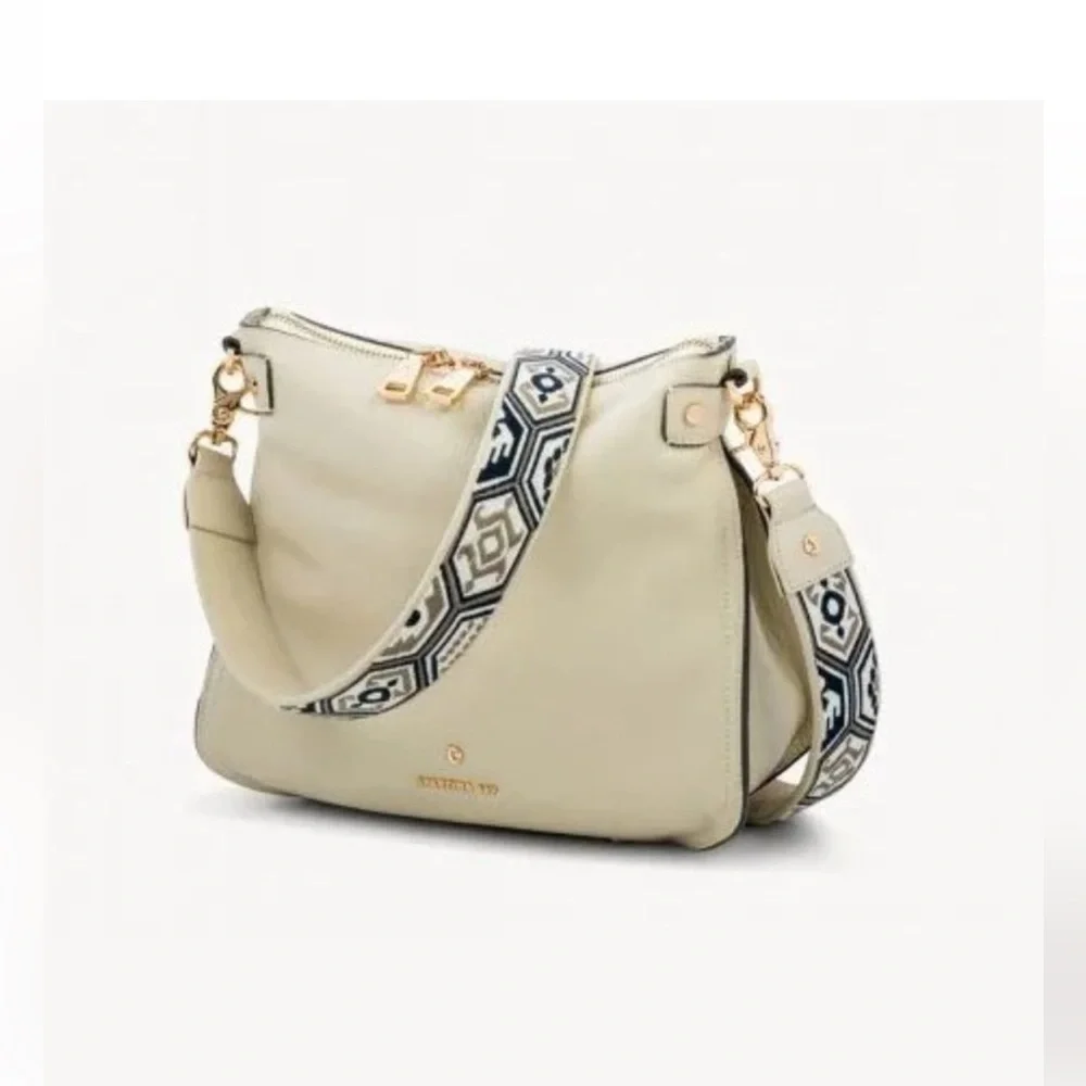 Spartina 449 Bag Strap Navy‎ Blue and Tan